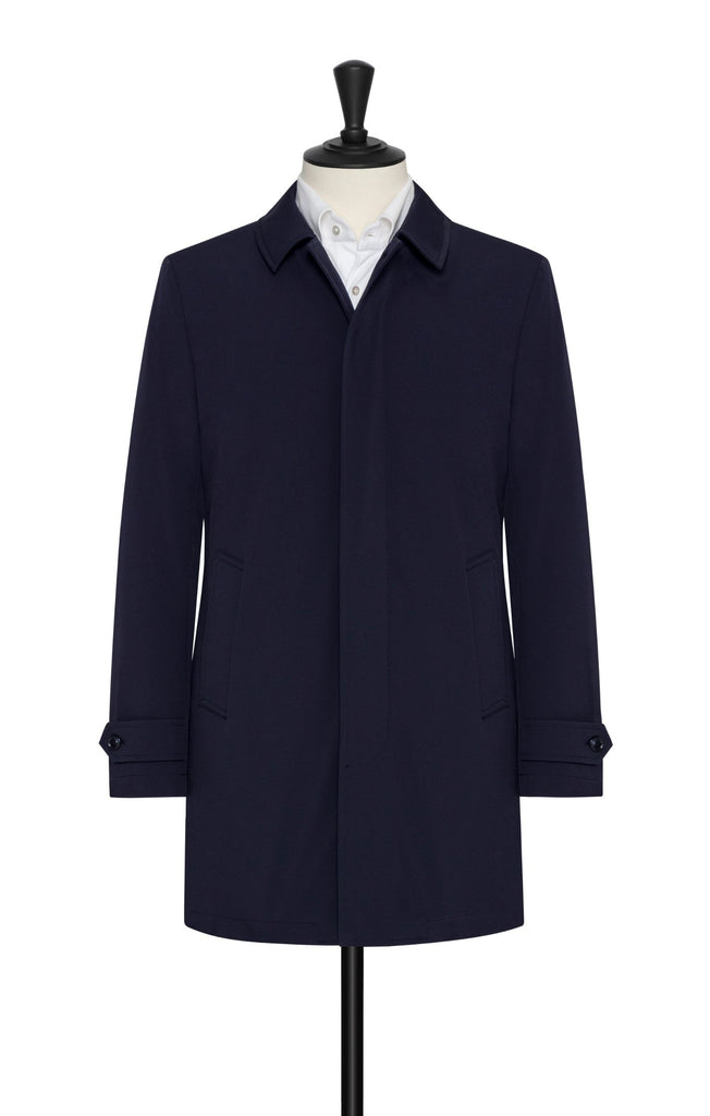 midnight blue stretch blend windbreaker Inspiration