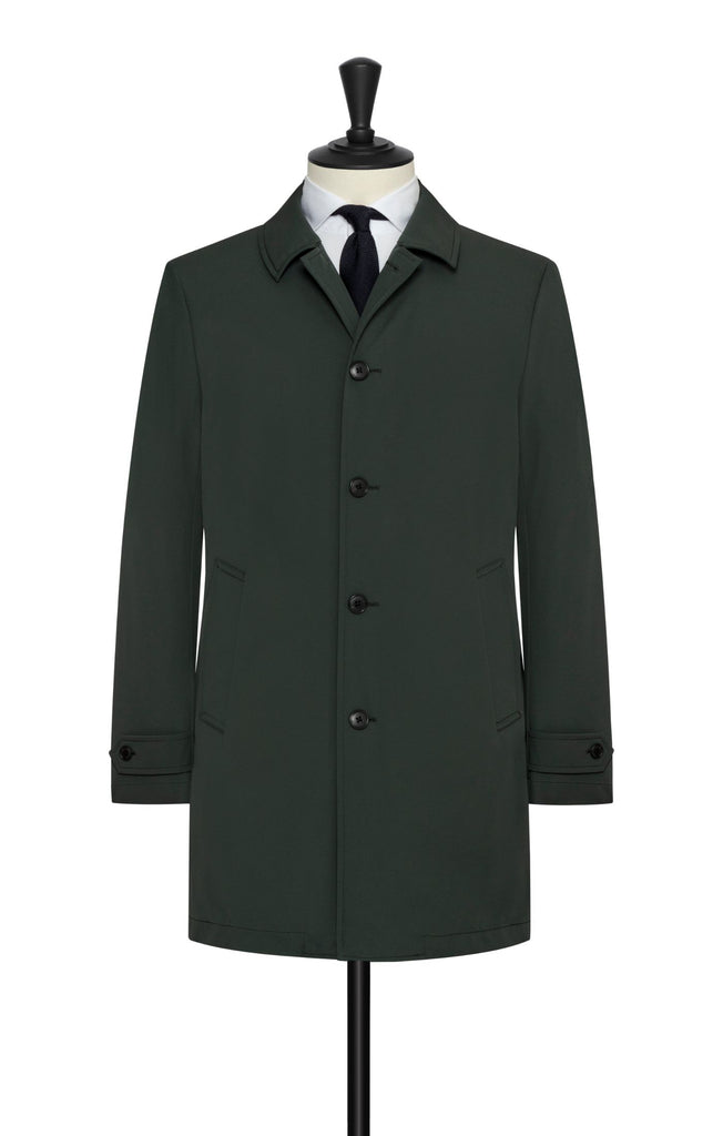 green stretch blend windbreaker Inspiration