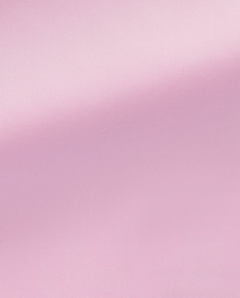 Albini Pink Satin Twill 365 Easy Care Fine Cotton