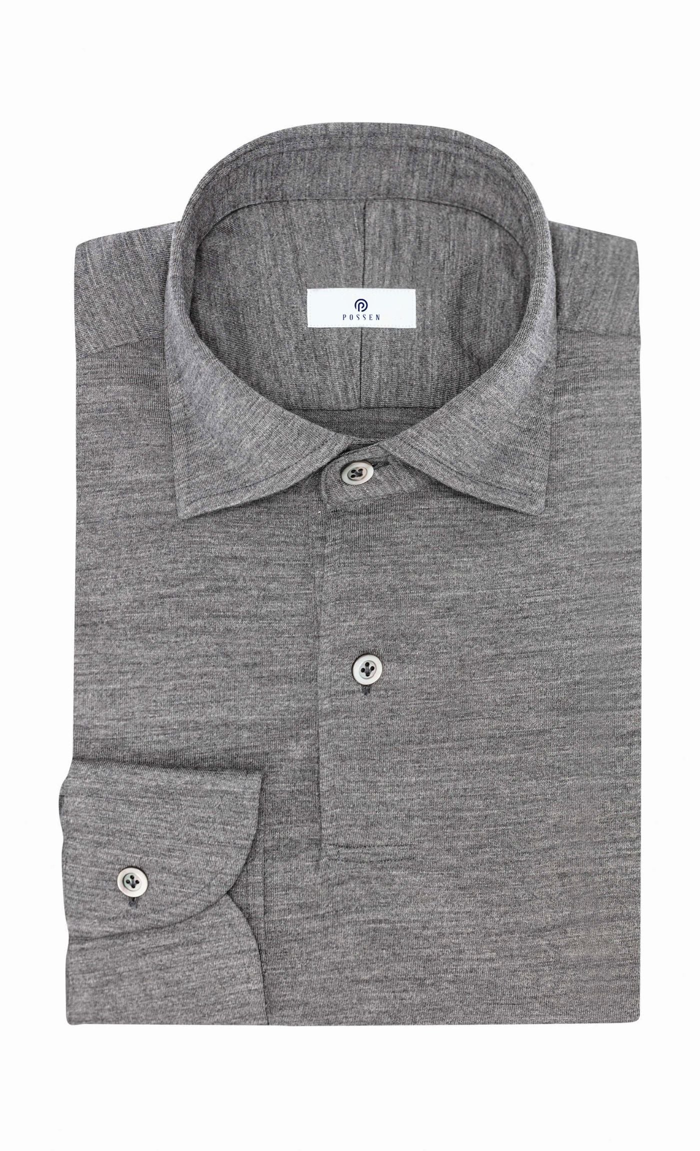 Steel Grey S120 Wool Jersey