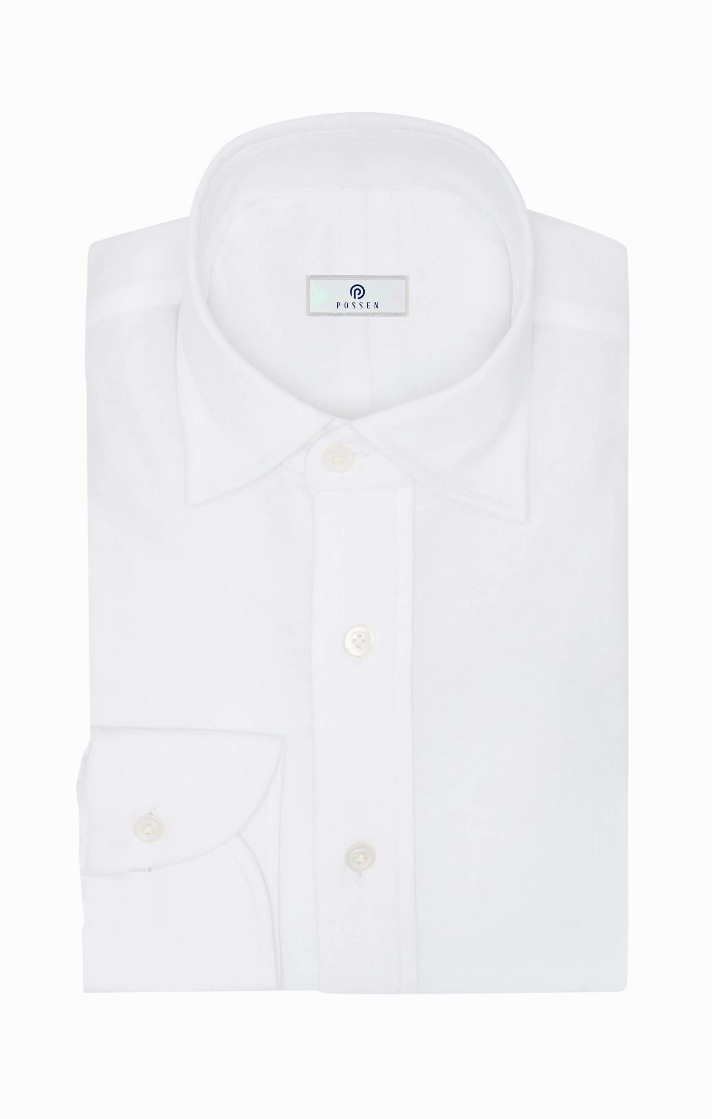 White Cotton Interlock Knit