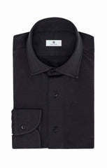 Black Cotton Interlock Knit Inspiration