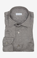 Light Grey Mélange Cotton Jersey Inspiration