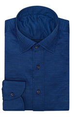 Royal Blue Wool Lyocell Piqué Knit Inspiration