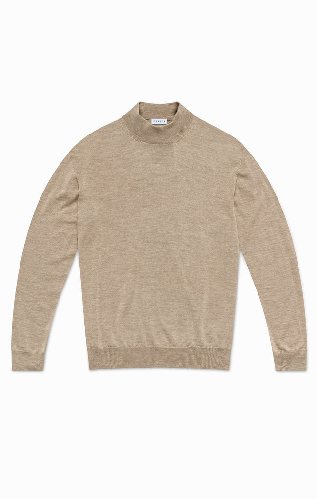 Cariaggi Sand Cashmere & Silk