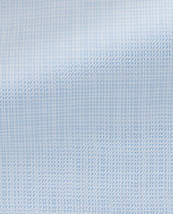 Albini Sky Blue Micro-Design 365 Easy Care Fine Cotton