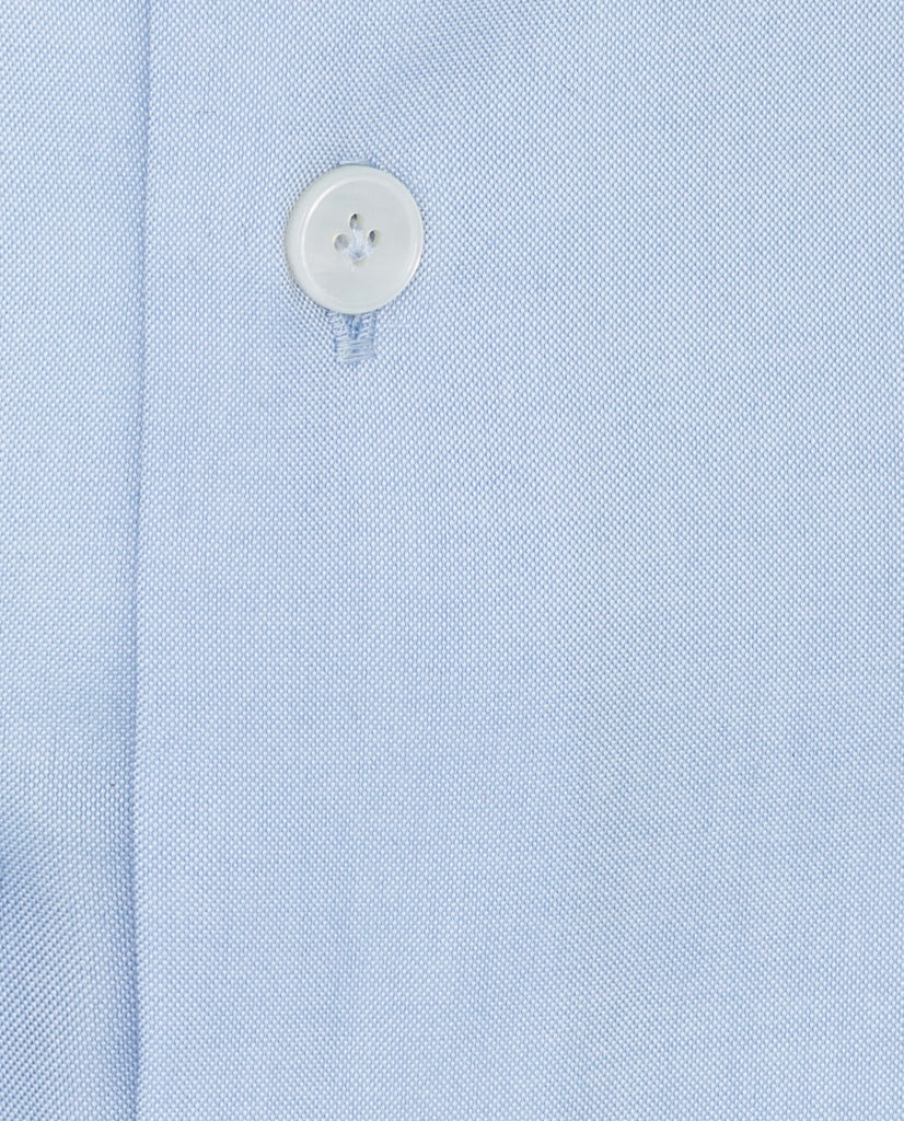 Albini Sky Blue Pinpoint 365 Easy Care Fine Cotton