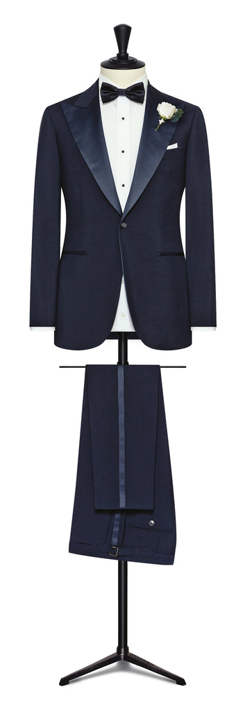 Barberis Canonico Barrathea Wool & Mohair Dark Navy