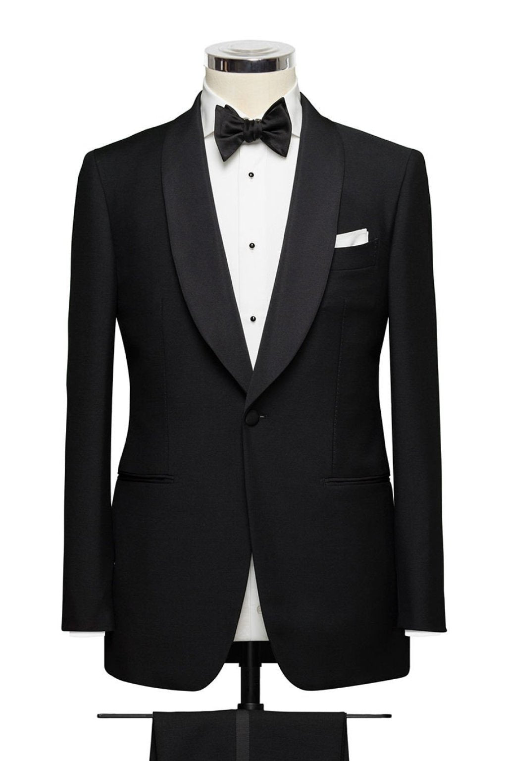 wool mohair barathea black