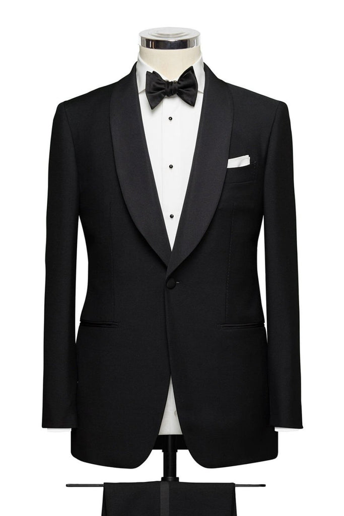 wool mohair barathea black