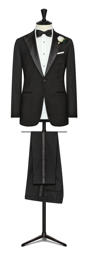 Barberis Canonico Tropical Merino Wool & Mohair Black