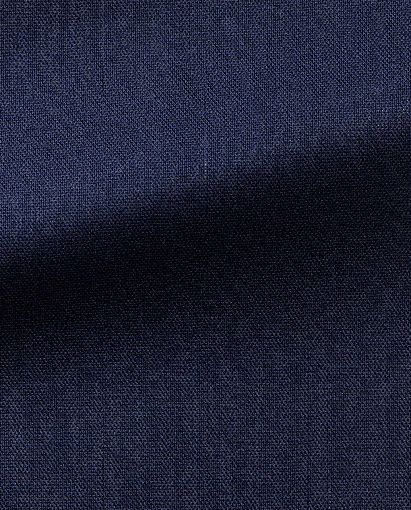 Loro Piana TRAVELLER Neapolitan Blue High Twisted Wool Tropical