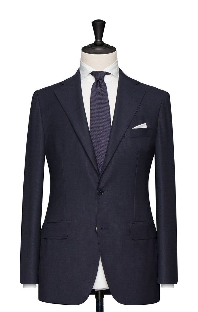 high twisted hopsack navy Inspiration