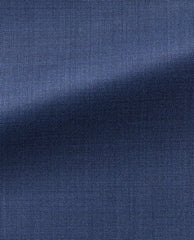 Barberis Canonico Slate Blue Sharskin S110 Merino Wool Doppio Ritorto