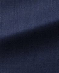 Barberis Canonico Dark Neapolitan Blue Sharskin S110 Merino Wool Doppio Ritorto