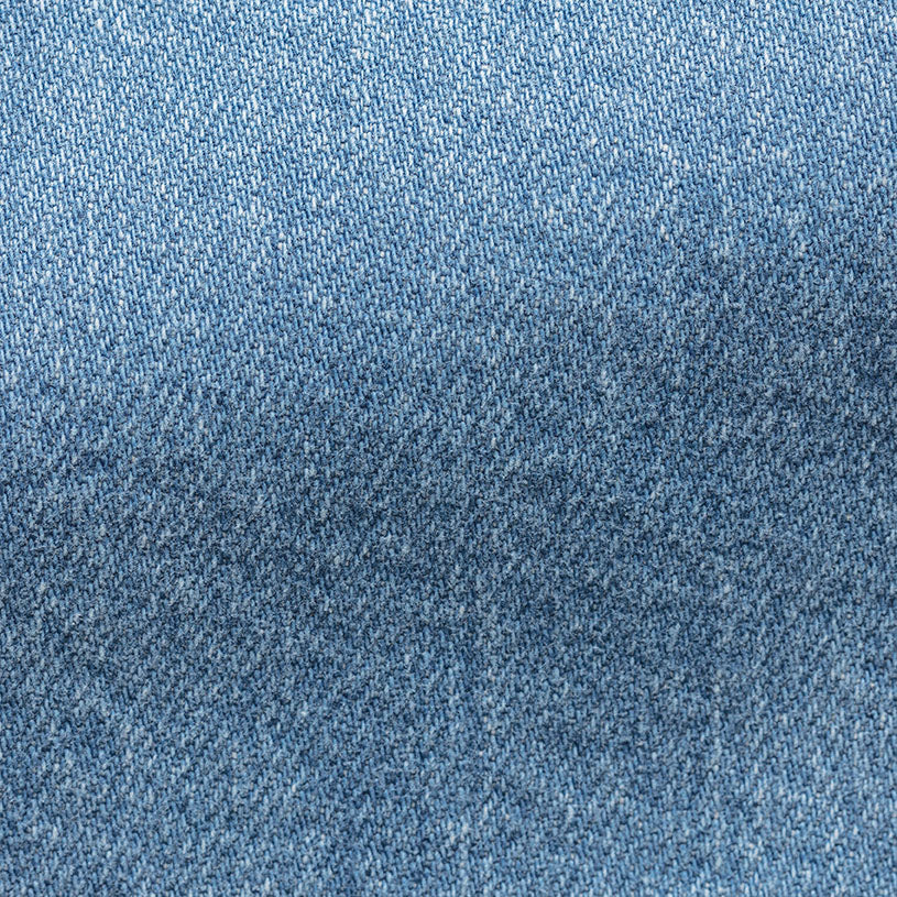Washed Used Blue Stretch