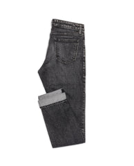 Eco Washed Black Stretch - Jeans - Made To Measure - Bespoke - Amsterdam - Possen