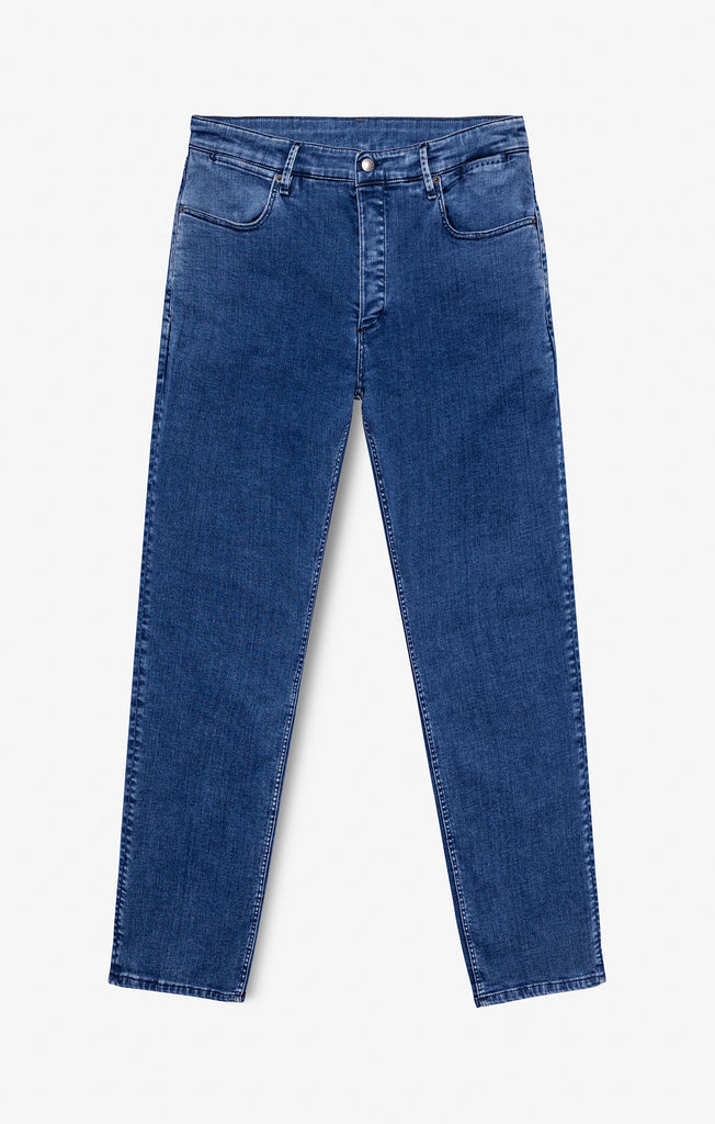 Candiani Faded Mid Blue Super Stretch Jeans