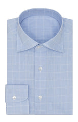 Thomas Mason poplin glen light blue Inspiration