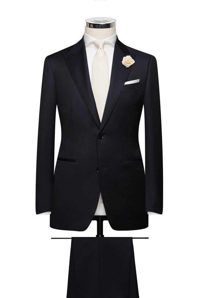 midnight blue twill wool mohair Inspiration