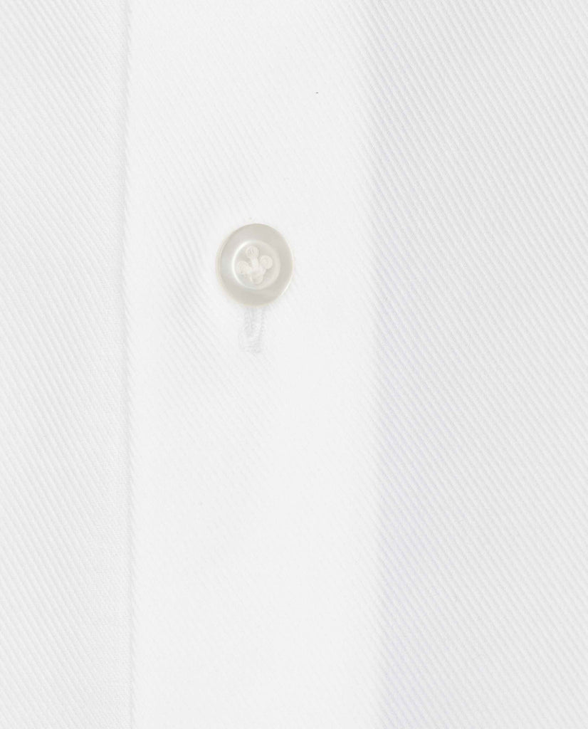 Thomas Mason Journey White Two Ply Egyptian Cotton Fine Twill