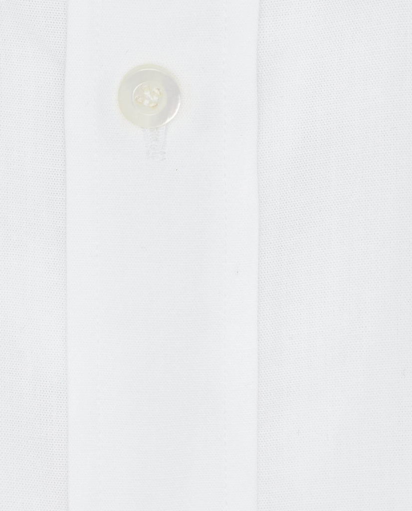 Albini White Soft Cotton Chambray