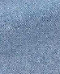 Albini Aged Blue Stretch Cotton Oxford Stretch