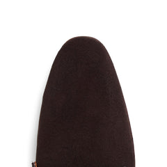 Brando - Goodyear Welted Suede Café Noir Calf