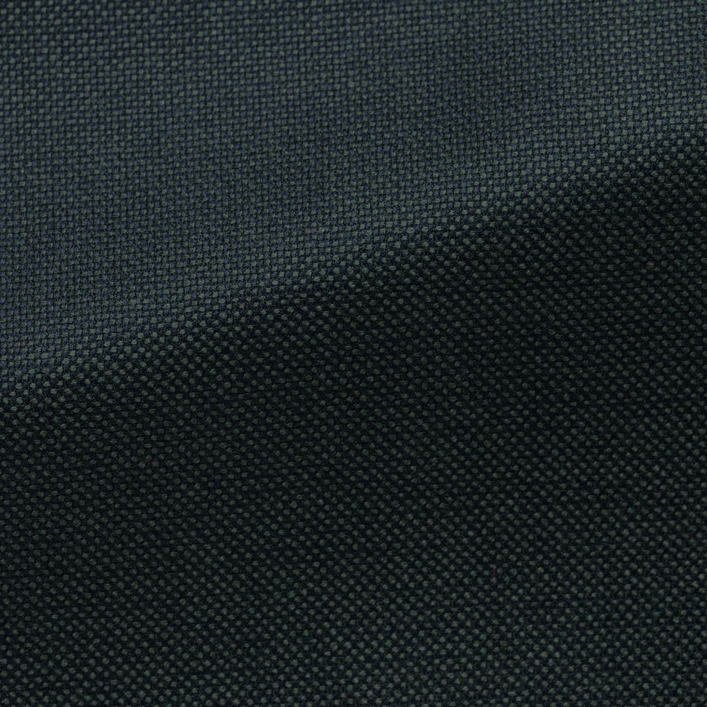 Loro Piana Australis Dark Green Super 150 Merino Wool Basketweave