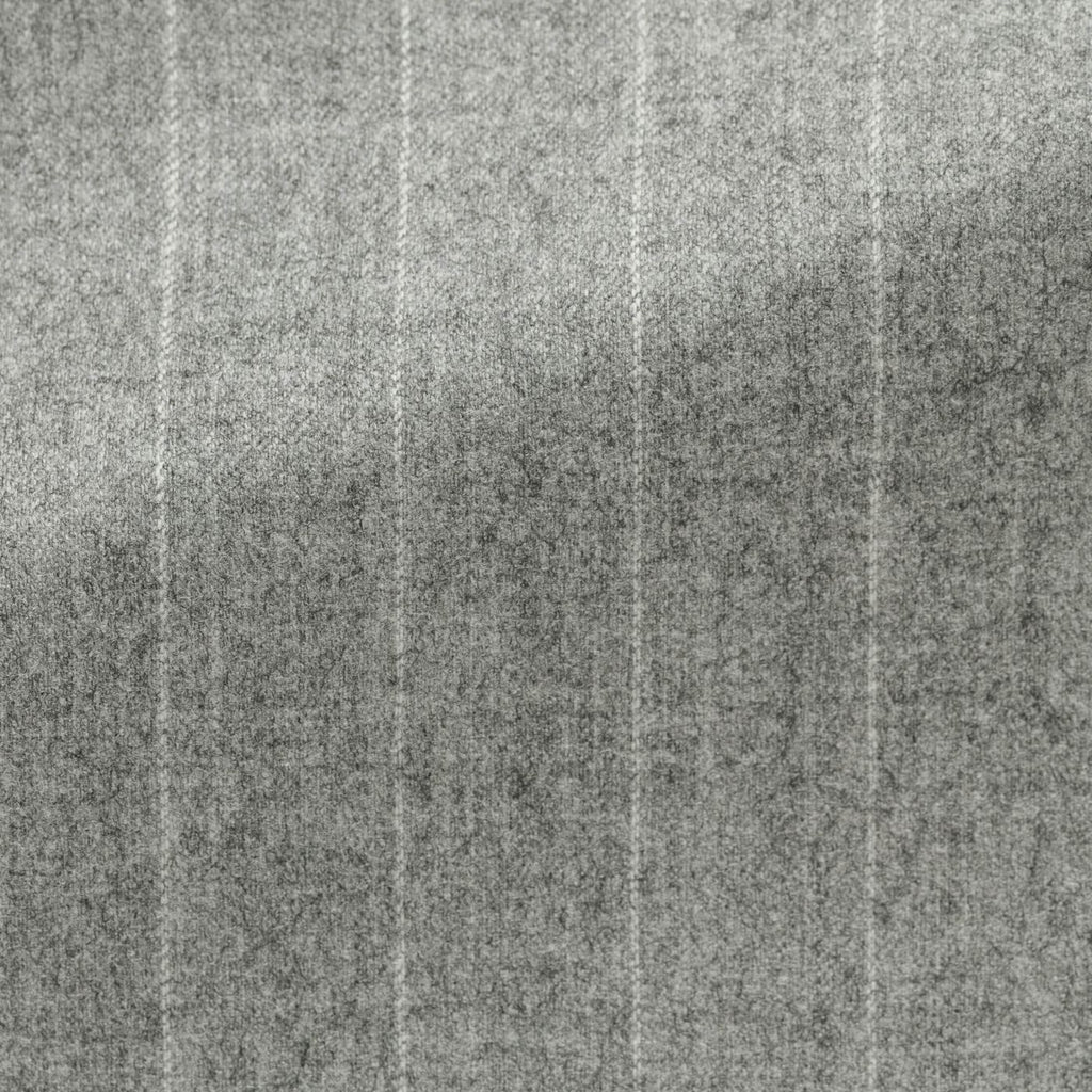 VBC mid grey faux uni wool with chalk stripe Inspiration