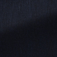 Carlo-Barbera-navy-blue-stretch-wool-linen-blend-herringboneCM BB265gr Fabric