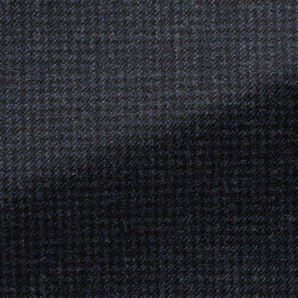 Milior-blue-black-stretch-wool-vichyCM BB 320gr Fabric