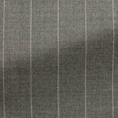 Possen-Collection-smoke-grey-stretch-wool-blend-with-white-pinstripeCM BB 250gr Fabric