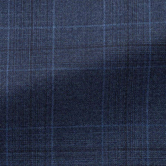 Possen-Collection-royal-blue-mouliné-s140-wool-with-subtle-checkCM BB 250gr Fabric