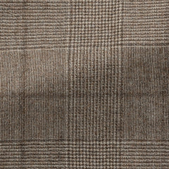 Drago-Tan-Natural-Bi-Stretch-S130-Wool-Flannel-With-GlencheckCM BB 280gr Fabric
