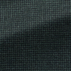Loro-Piana-Bottle-Green-Natural-Stretch-S120-Wool-HoundstoothCM D 290gr Fabric