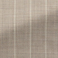 Drago-Taupe-Wool-Silk-Plain-Weave-With-Tonal-Pencil-StripeCM D 225gr Fabric