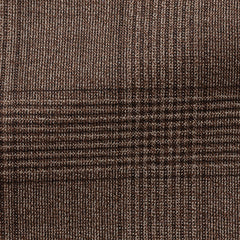 Carlo-Barbera-Brown-Stretch-Wool-Blend-With-CheckCM B 280gr Fabric