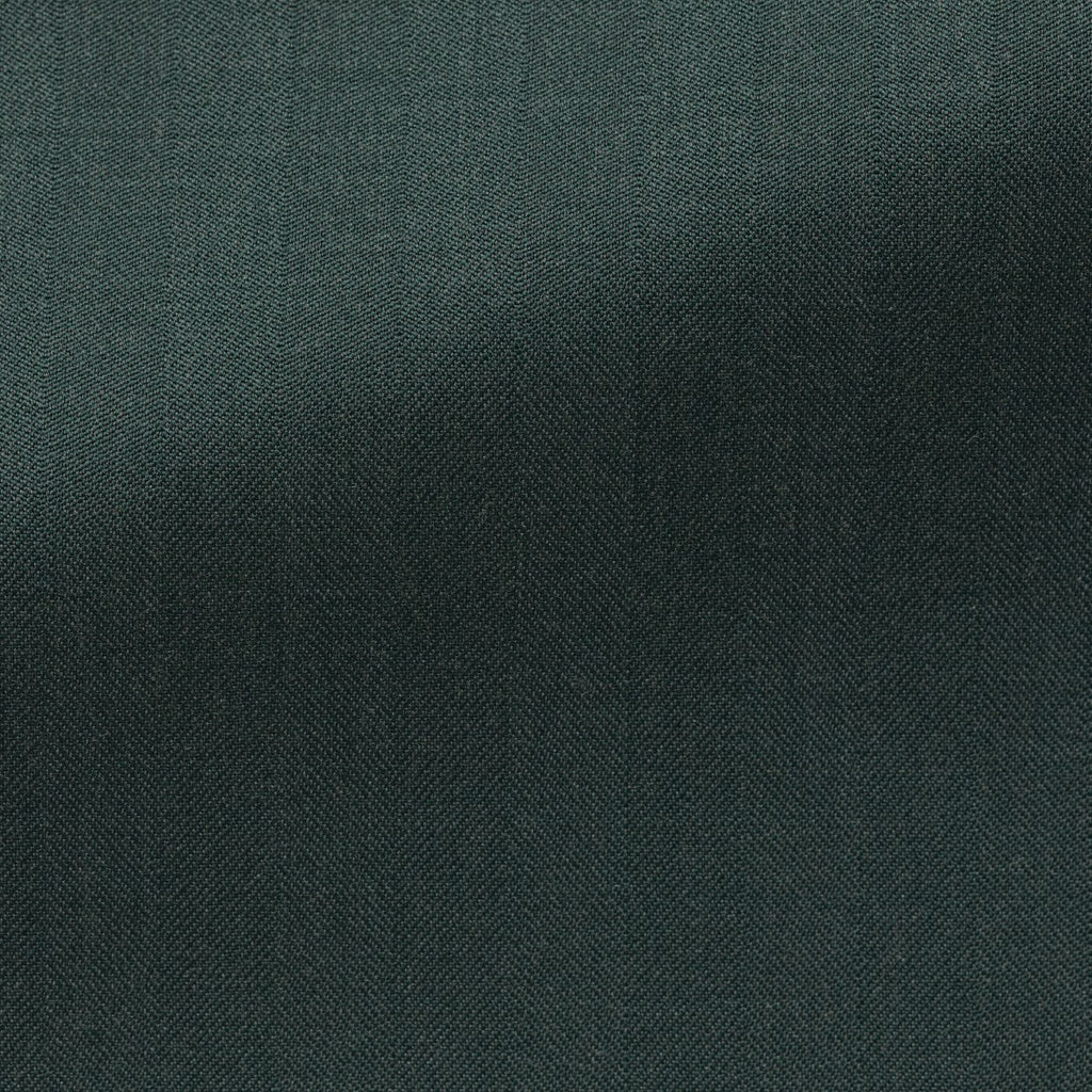 Drago-Dark-Green-S130-Wool-Solaro-HerringboneCM C 245gr Fabric
