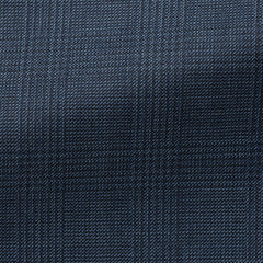 Reda-Dark-Blue-S110-Wool-With-Glen-CheckCM BB 270gr Fabric