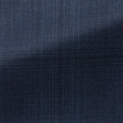 Cerruti-Indigo-Mélange-S130-Wool-Fancy-WeaveCM C 260gr Fabric