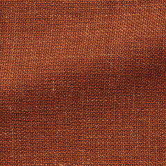 burnt-orange-wool-linen-blend-mesh Fabric