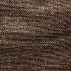 coffee-wool-linen-blend-mesh Fabric