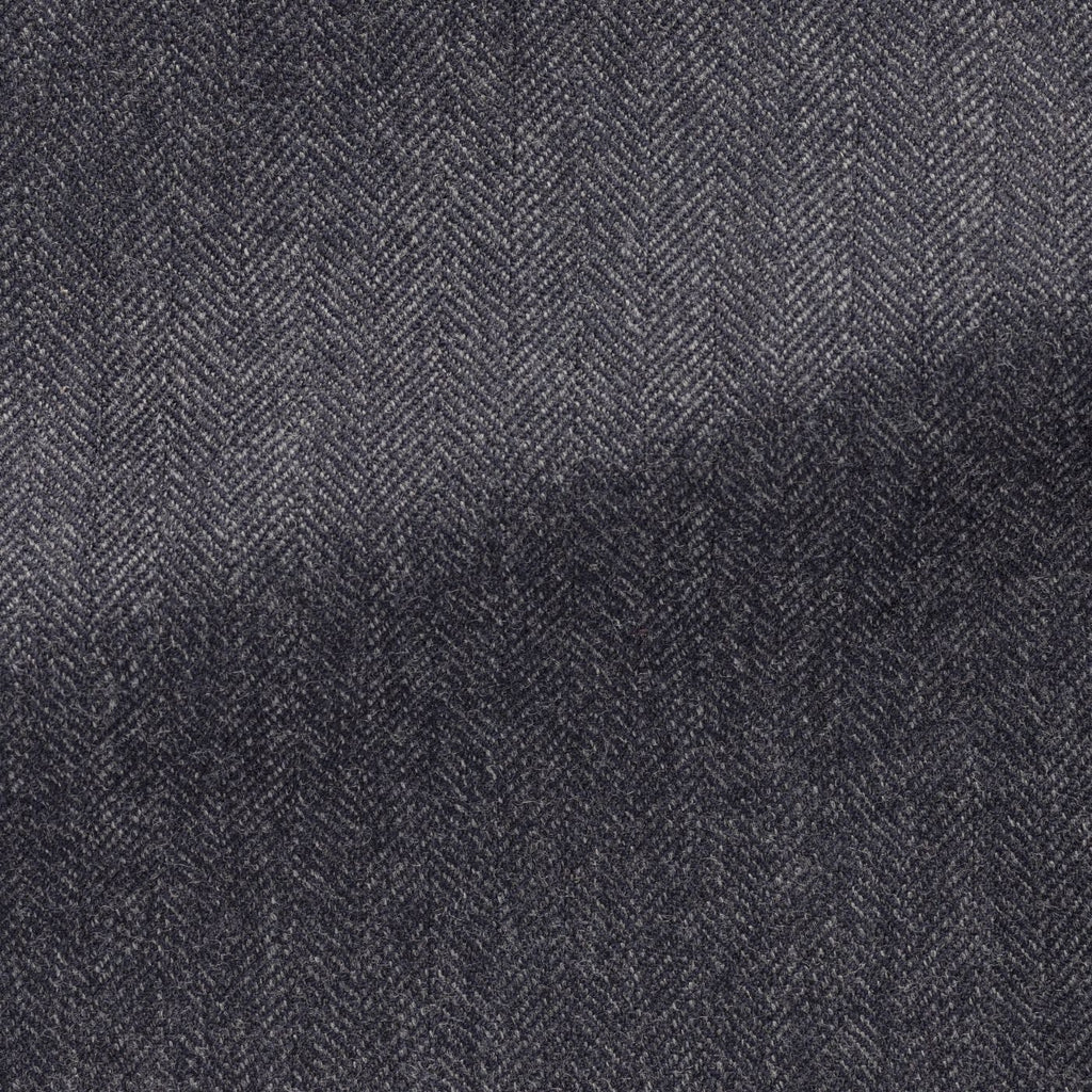 dark-slate-blue-faux-uni-wool-herringbone Fabric