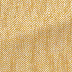 goldenrod-white-silk-linen-cotton-blend-slubbed-herringbone Fabric