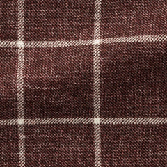 burgundy-mouliné-with-white-windowpane-A360gr Fabric
