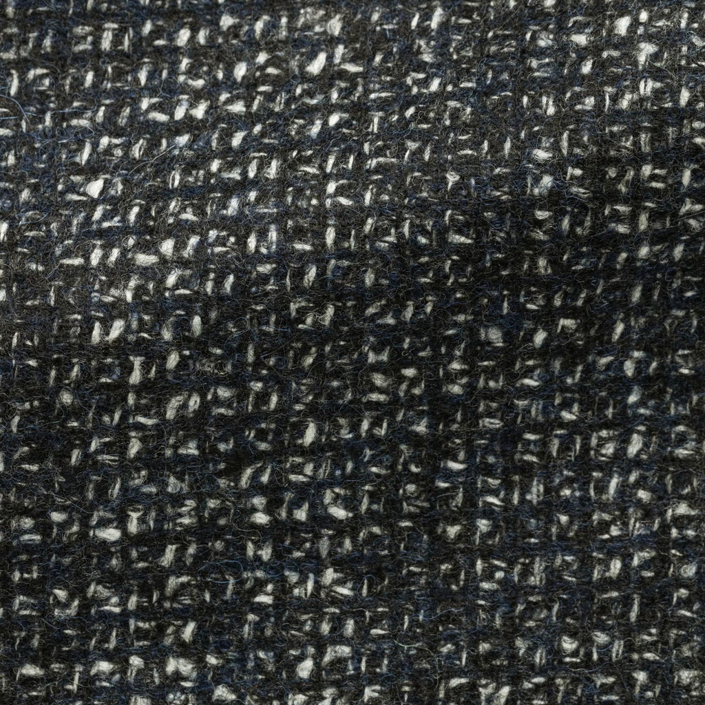 Ferla-black-white-midnight-wool-aplaca-blend-with-micro-check-JD320gr Fabric