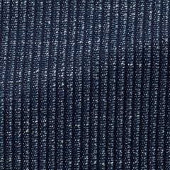 Bottoli-navy-stretch-cotton-textured-pinstripe-with-specks-JB280gr Fabric