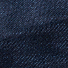 Bottoli-navy-stretch-cotton-textured-twill-with-blue-specks-JB280gr Fabric