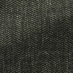 Angelico-black-light-green-textured-linen-cotton-herringbone-JA280gr Fabric